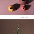 Pomegranate shape vases