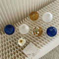 Selection of coloured vases