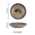 Plate with dimensions