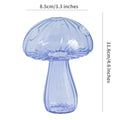 Mushroom vase with dimensions